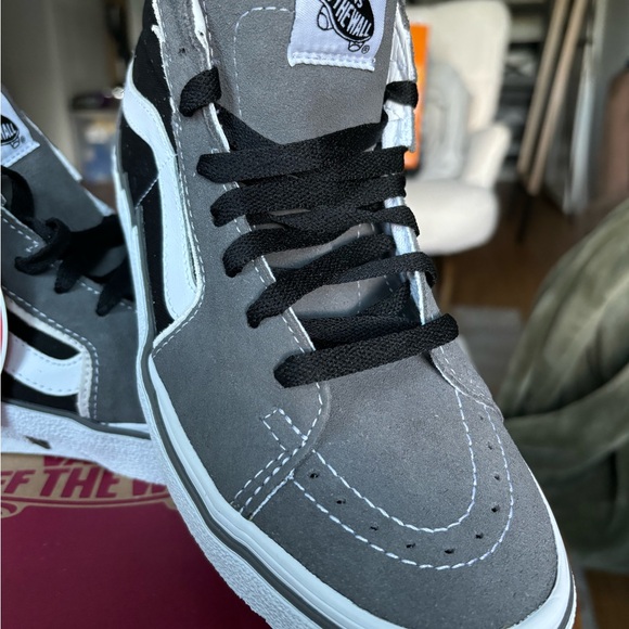 NWT Vans Sk8-Hi 'Bolt - Pewter - Picture 3 of 11